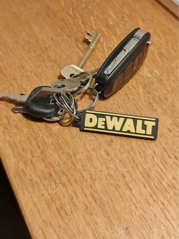 DeWALT-os kulcstartó